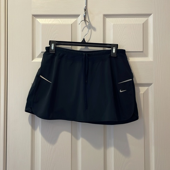 Nike and Champion Women’s Running Skirt Bundle of 3 Skirts Black and Blue Color - Picture 2 of 10